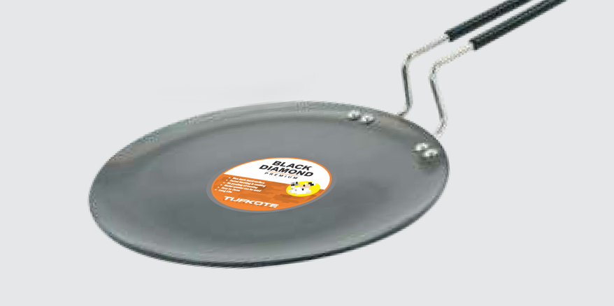  Induction Tufkote Curved Tava 