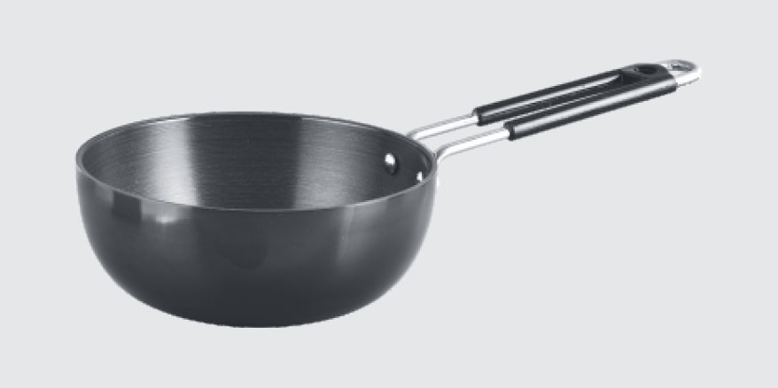 Induction Tufkote Two Lip Sauce Pan
