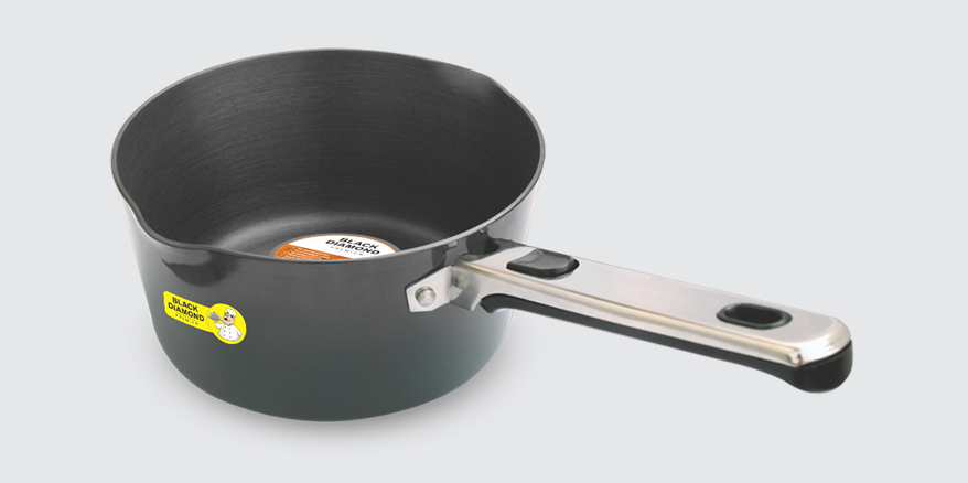Induction Tufkote Two Lip Sauce Pan